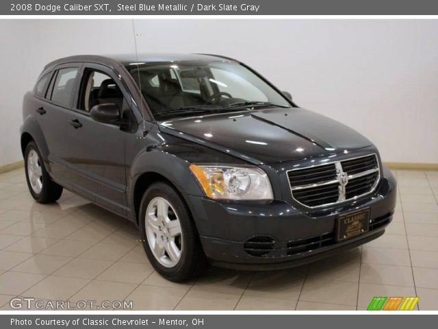 2008 Dodge Caliber SXT in Steel Blue Metallic