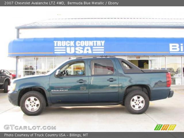 2007 Chevrolet Avalanche LTZ 4WD in Bermuda Blue Metallic
