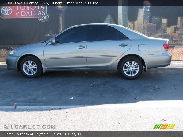 2006 Toyota Camry LE V6 in Mineral Green Opal