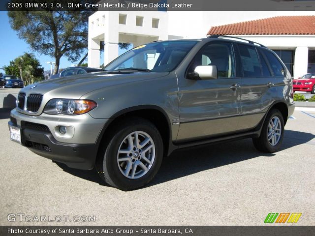 2005 BMW X5 3.0i in Olivin Green Metallic