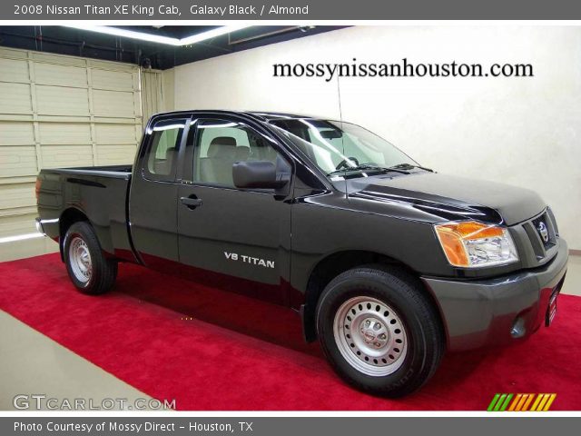 2008 Nissan Titan XE King Cab in Galaxy Black