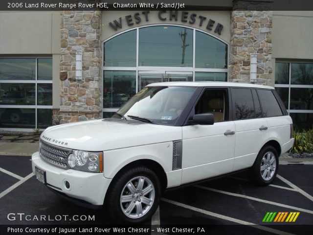 2006 Land Rover Range Rover HSE in Chawton White