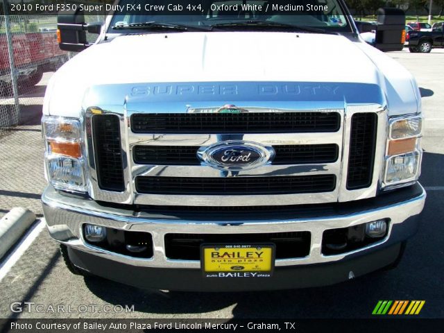 2010 Ford F350 Super Duty FX4 Crew Cab 4x4 in Oxford White