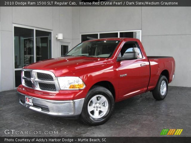 2010 Dodge Ram 1500 SLT Regular Cab in Inferno Red Crystal Pearl