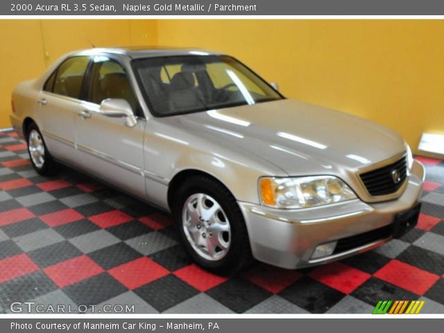 2000 Acura RL 3.5 Sedan in Naples Gold Metallic