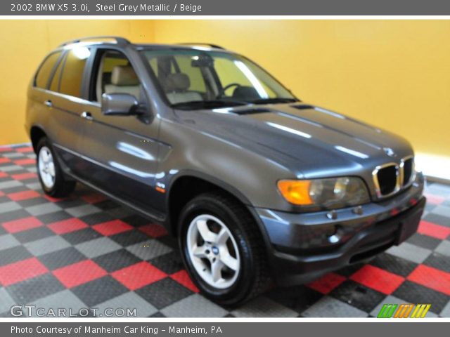 2002 BMW X5 3.0i in Steel Grey Metallic