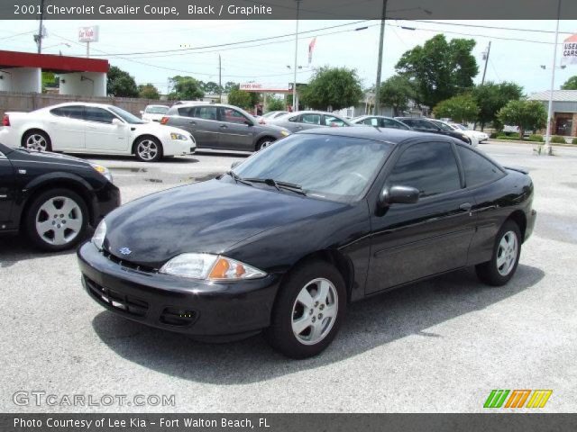 2001 Chevrolet Cavalier Coupe in Black