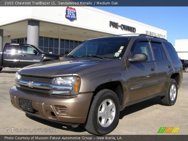 2003 Chevrolet TrailBlazer LS in Sandalwood Metallic