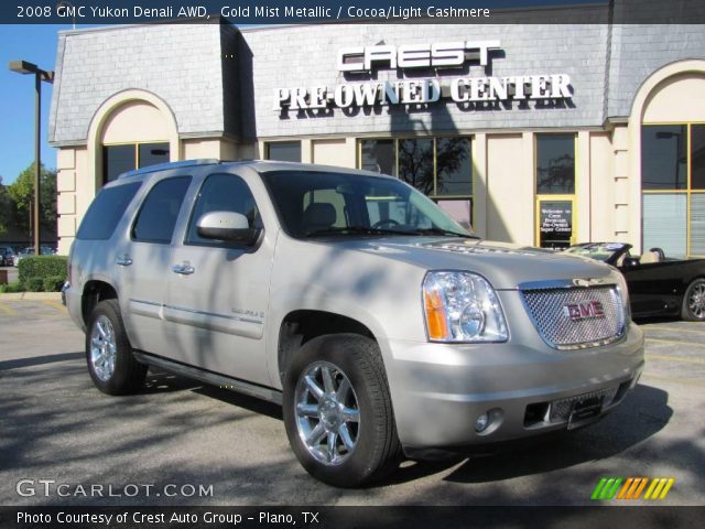 2008 GMC Yukon Denali AWD in Gold Mist Metallic