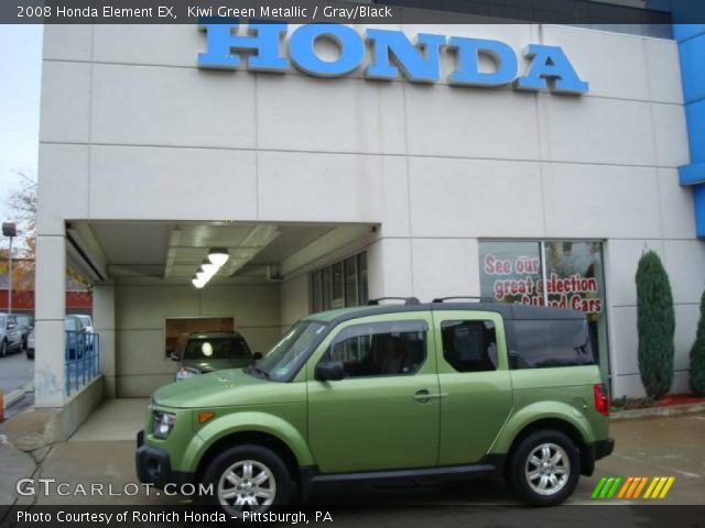 2008 Honda Element EX in Kiwi Green Metallic