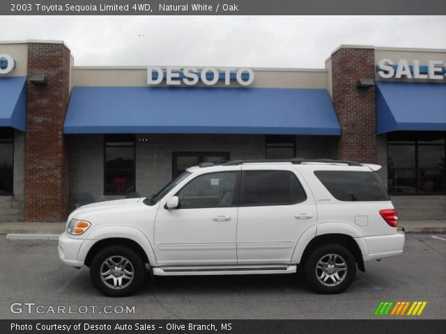 2003 Toyota Sequoia Limited 4WD in Natural White