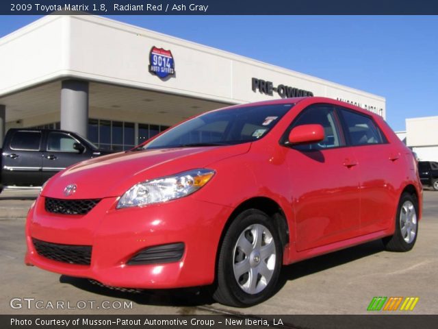 2009 Toyota Matrix 1.8 in Radiant Red