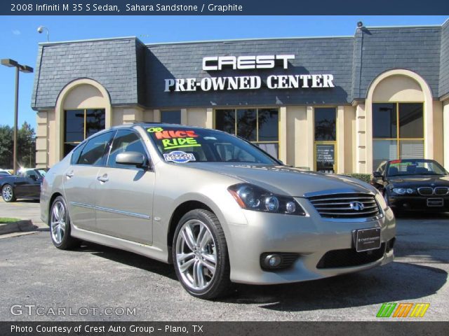 2008 Infiniti M 35 S Sedan in Sahara Sandstone