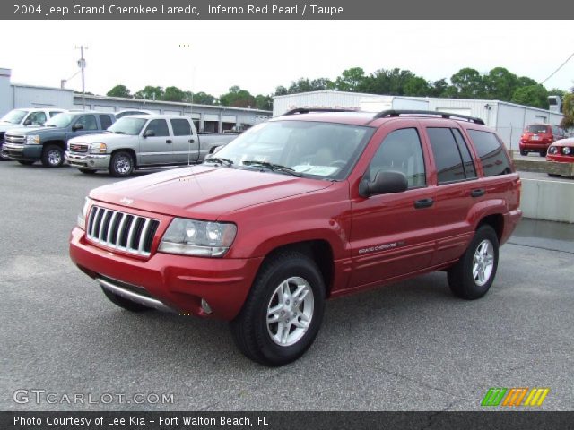 2004 Jeep Grand Cherokee Laredo in Inferno Red Pearl