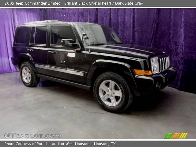 2009 Jeep Commander Limited in Brilliant Black Crystal Pearl