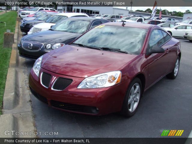 2009 Pontiac G6 GT Coupe in Performance Red Metallic