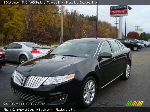 2009 Lincoln MKS AWD Sedan in Tuxedo Black Metallic