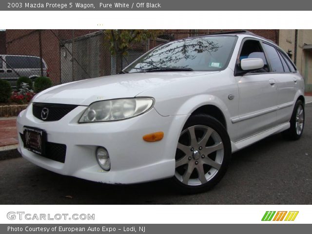 2003 Mazda Protege 5 Wagon in Pure White