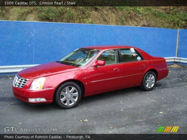 2006 Cadillac DTS  in Crimson Pearl