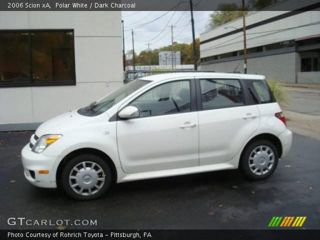 2006 Scion xA  in Polar White