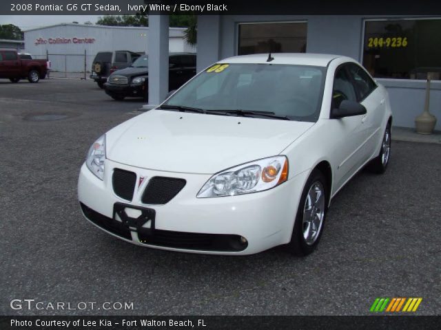 2008 Pontiac G6 GT Sedan in Ivory White