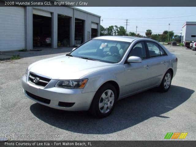 2008 Hyundai Sonata GLS in Bright Silver