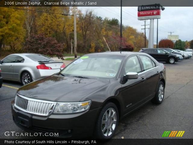 2006 Lincoln Zephyr  in Charcoal Beige Metallic