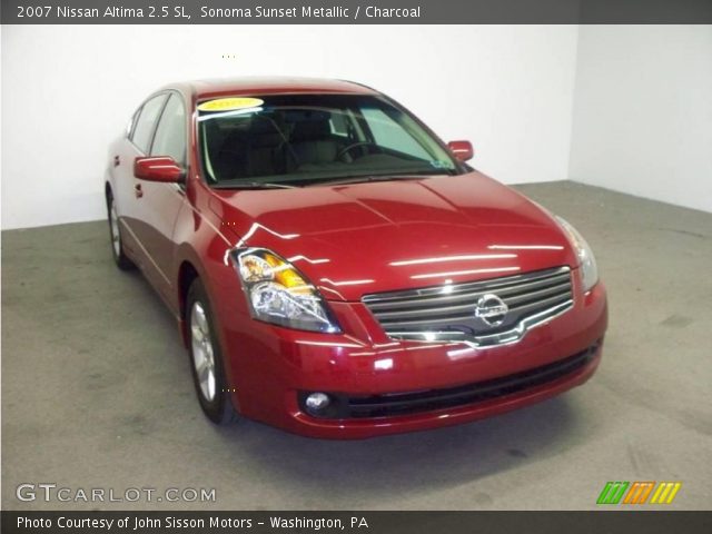 2007 Nissan Altima 2.5 SL in Sonoma Sunset Metallic