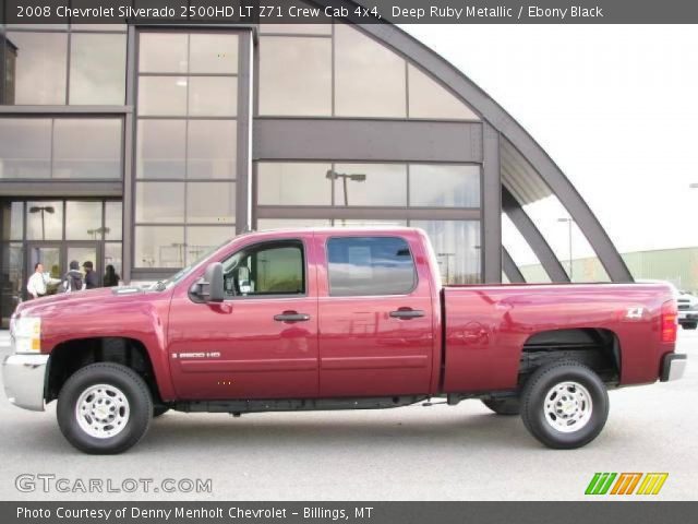 2008 Chevrolet Silverado 2500HD LT Z71 Crew Cab 4x4 in Deep Ruby Metallic