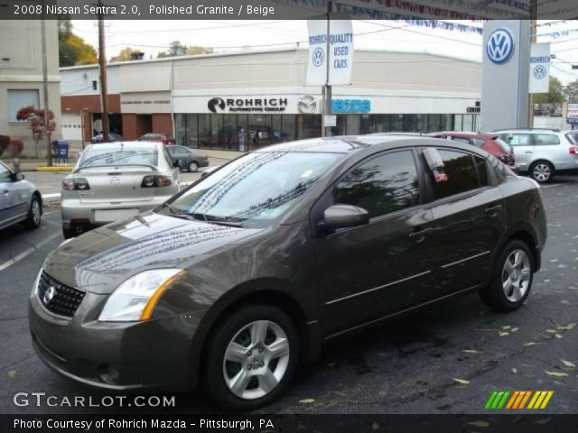 2008 Nissan Sentra 2.0 in Polished Granite
