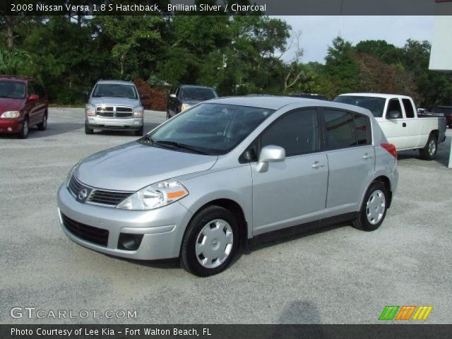 2008 Nissan Versa 1.8 S Hatchback in Brilliant Silver