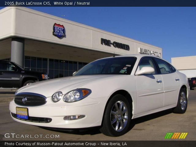 2005 Buick LaCrosse CXS in White Opal