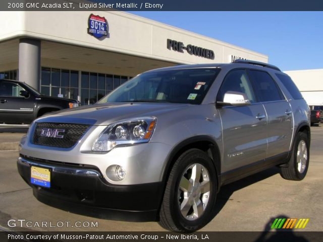 2008 GMC Acadia SLT in Liquid Silver Metallic