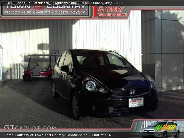 2008 Honda Fit Hatchback in Nighthawk Black Pearl