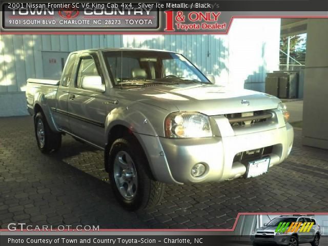 2001 Nissan Frontier SC V6 King Cab 4x4 in Silver Ice Metallic