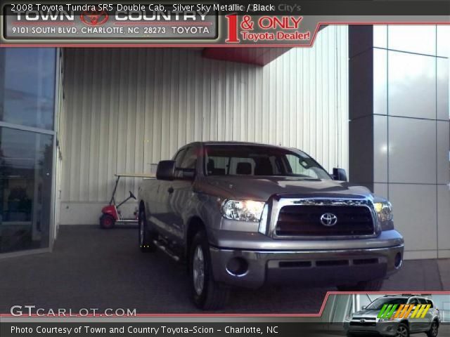 2008 Toyota Tundra SR5 Double Cab in Silver Sky Metallic