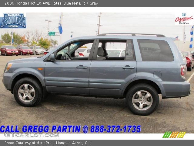 2006 Honda Pilot EX 4WD in Steel Blue Metallic