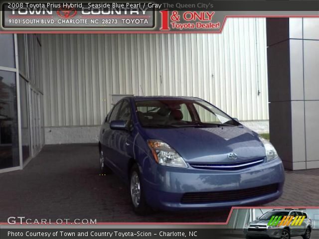 2008 Toyota Prius Hybrid in Seaside Blue Pearl