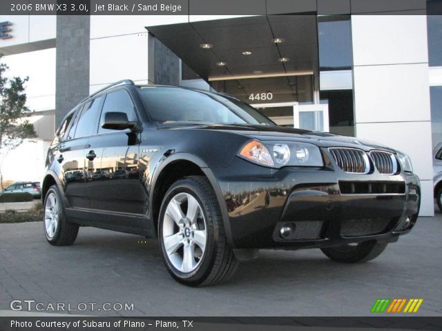 2006 BMW X3 3.0i in Jet Black