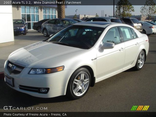2007 Acura TL 3.2 in White Diamond Pearl