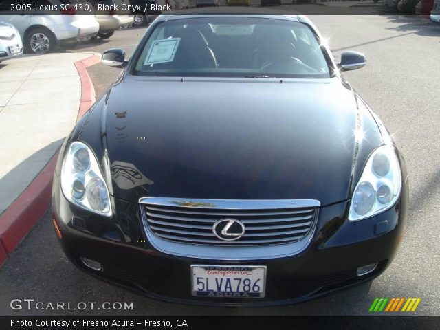 2005 Lexus SC 430 in Black Onyx