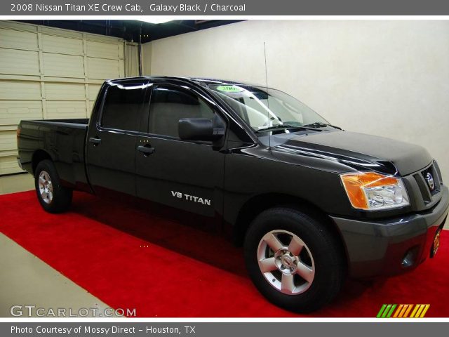 2008 Nissan Titan XE Crew Cab in Galaxy Black