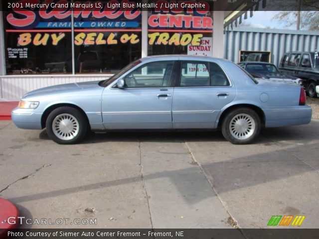 2001 Mercury Grand Marquis LS in Light Blue Metallic