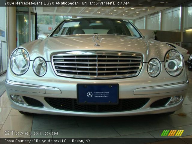 2004 Mercedes-Benz E 320 4Matic Sedan in Brilliant Silver Metallic