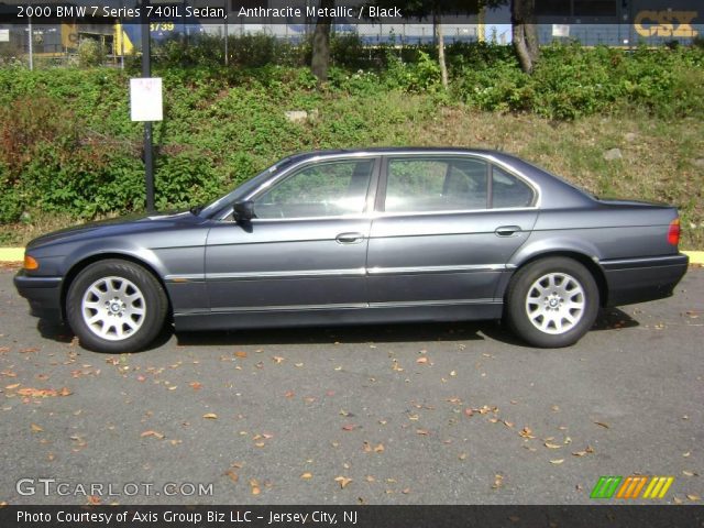 2000 BMW 7 Series 740iL Sedan in Anthracite Metallic