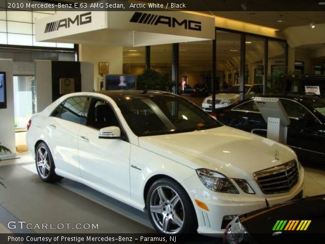2010 Mercedes-Benz E 63 AMG Sedan in Arctic White