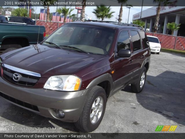 2001 Mazda Tribute ES V6 in Chestnut Metallic