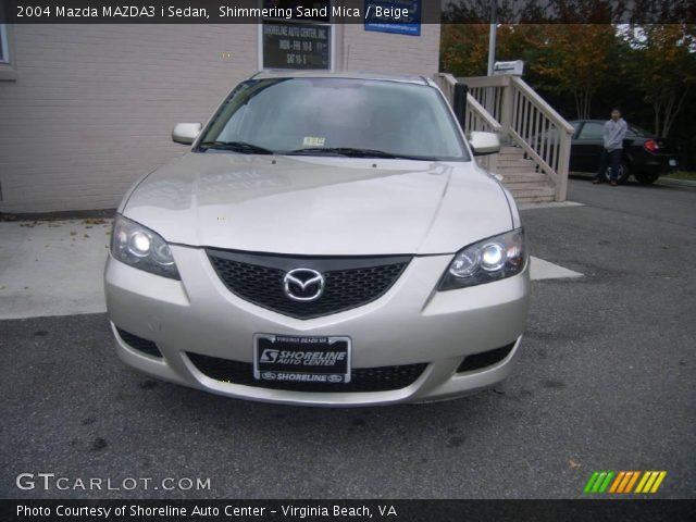 2004 Mazda MAZDA3 i Sedan in Shimmering Sand Mica