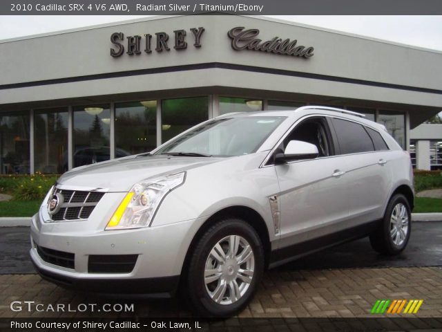 2010 Cadillac SRX 4 V6 AWD in Radiant Silver