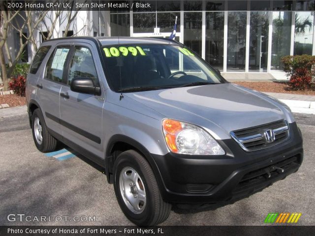 2002 Honda CR-V LX in Satin Silver Metallic